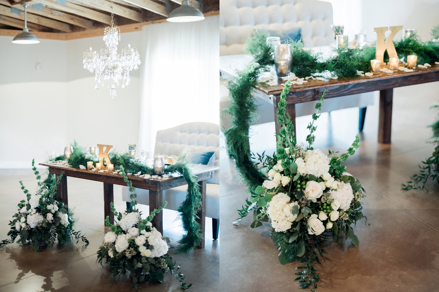 sweethearts table, greenery table decor, wedding tables-cape 